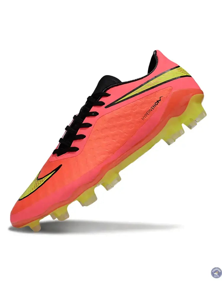 Image of New Hypervenom Phantom 1 FG - Rød/Neon/Sort