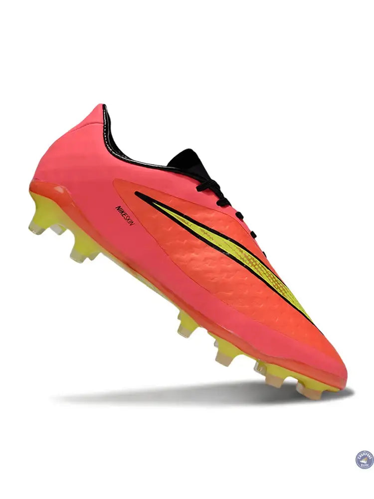 Image of New Hypervenom Phantom 1 FG - Rød/Neon/Sort