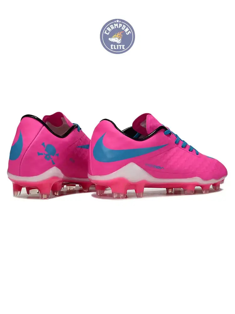 New Hypervenom Phantom 1 FG - Rose/Bleu