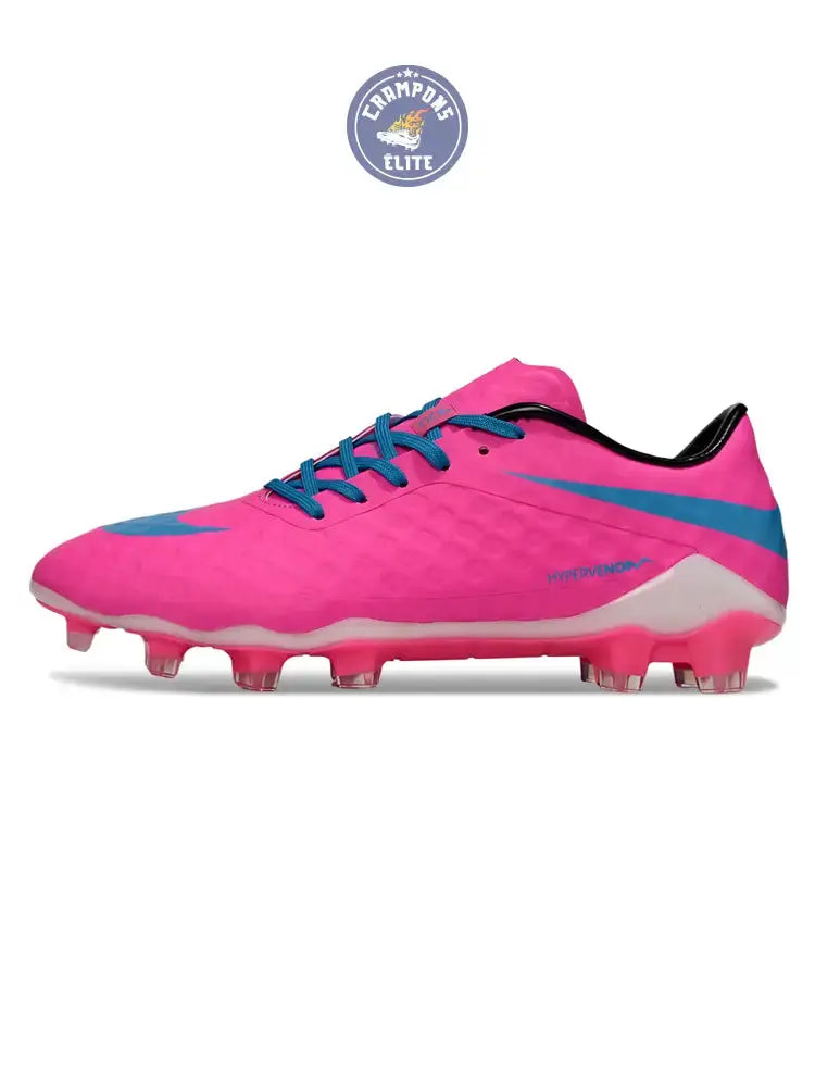 New Hypervenom Phantom 1 FG - Rose/Bleu