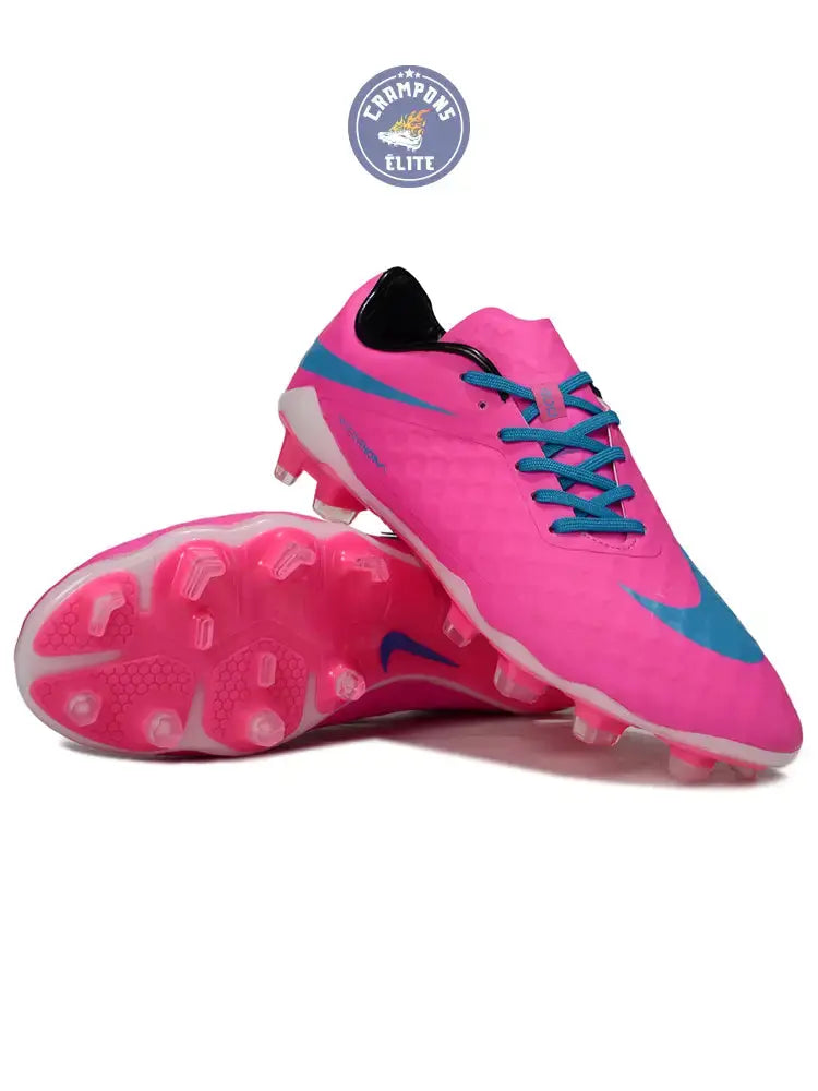 Image of New Hypervenom Phantom 1 FG - Rose/Bleu