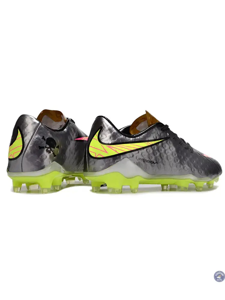 Image of New Hypervenom Phantom 1 FG - Sølv/Guld/Neon
