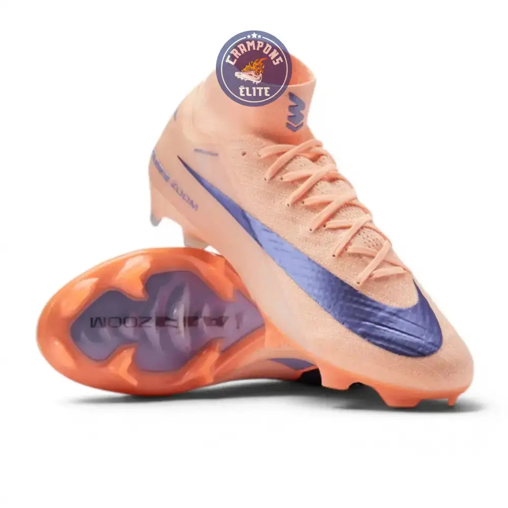 Image of Nike Air Zoom Mercurial Superfly 10 Elite FG Showtime - Orange/Bleu