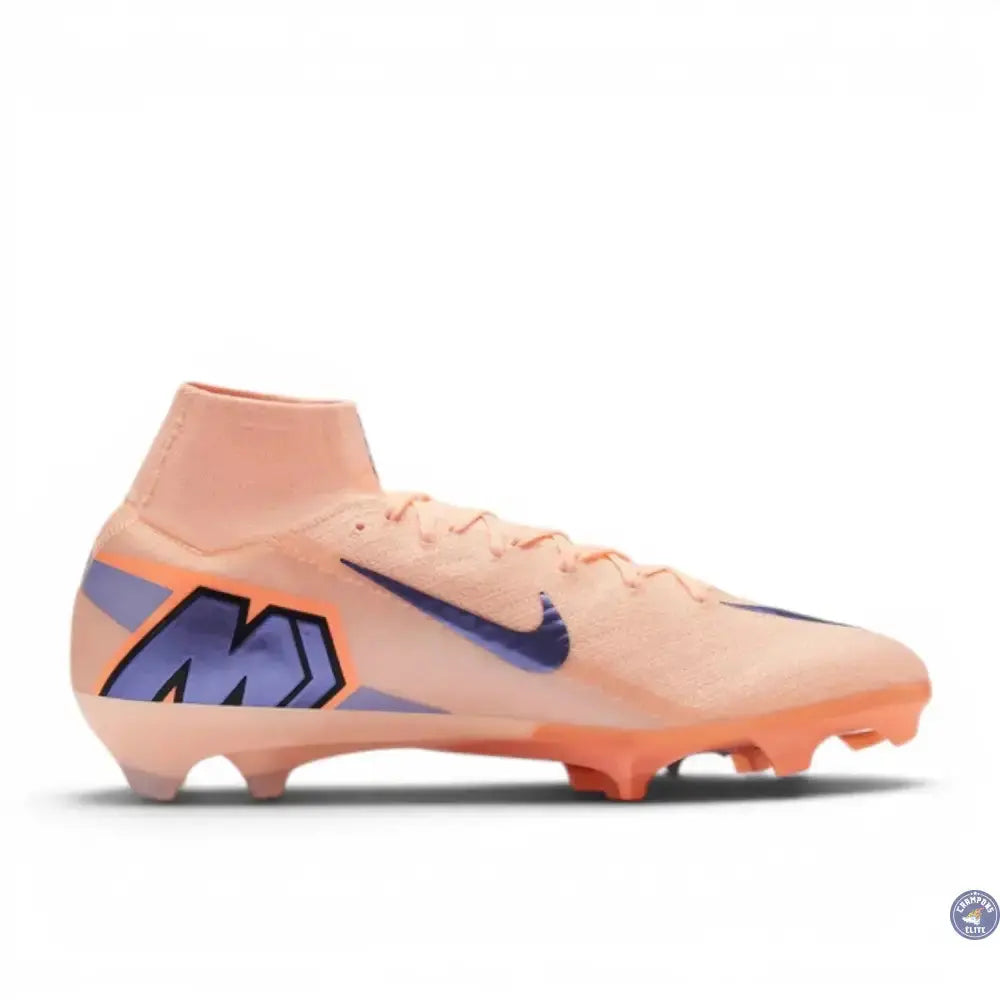 Nike Air Zoom Mercurial Superfly 10 Elite FG Showtime - Orange/Bleu