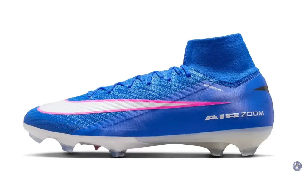 Image of MERCURIAL SUPERFLY 10 ELITE FG - ATTACK PACK - BLEU/ARGENT/ROSE