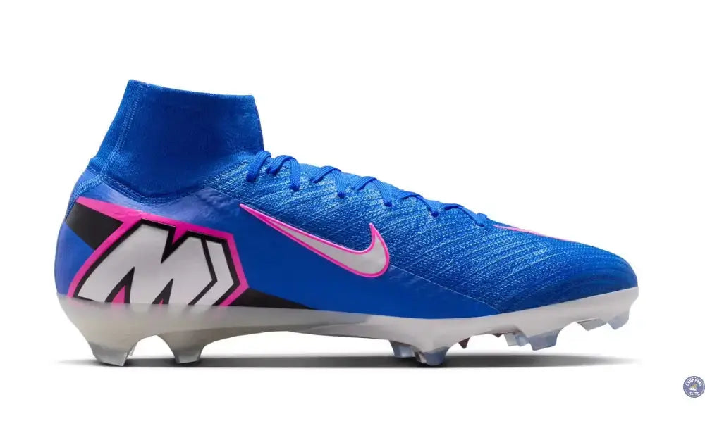 MERCURIAL SUPERFLY 10 ELITE FG - ATTACK PACK - BLEU/ARGENT/ROSE