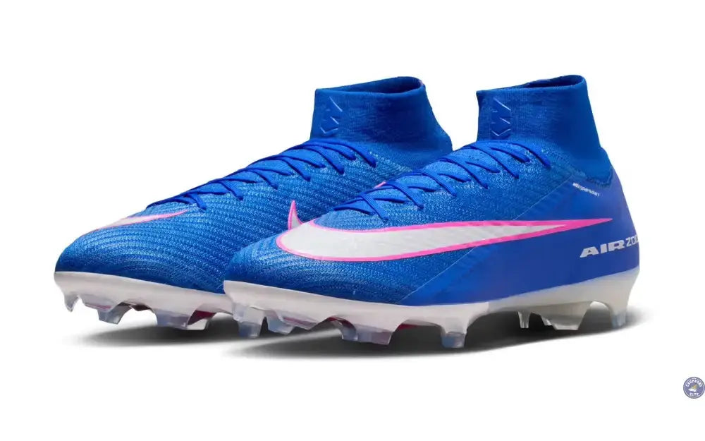 MERCURIAL SUPERFLY 10 ELITE FG - ATTACK PACK - BLEU/ARGENT/ROSE