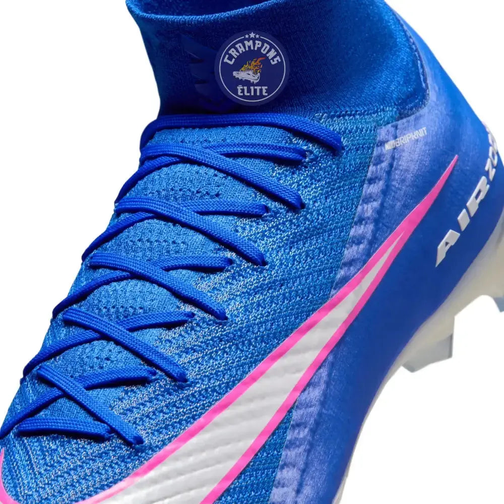 MERCURIAL SUPERFLY 10 ELITE FG - ATTACK PACK - BLEU/ARGENT/ROSE