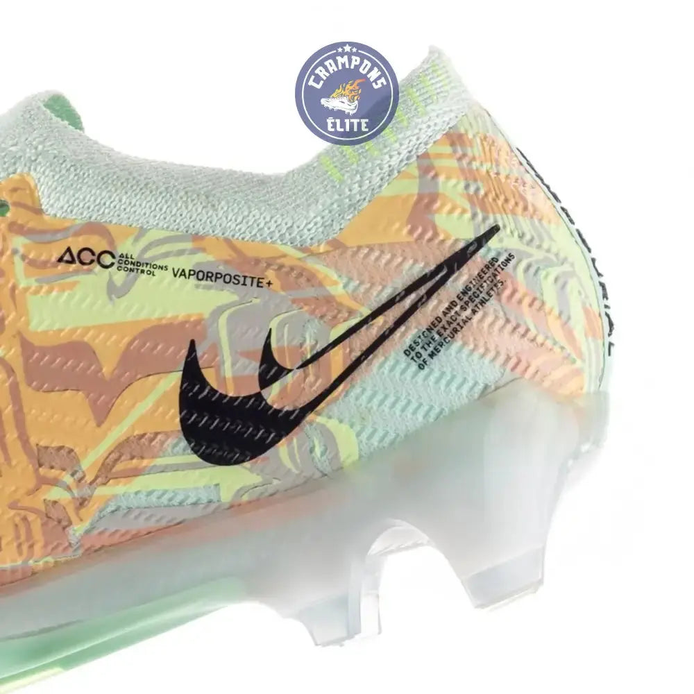 Image of Mercurial Vapor 15 Elite FG Bonded - Vert/Bleu/Orange