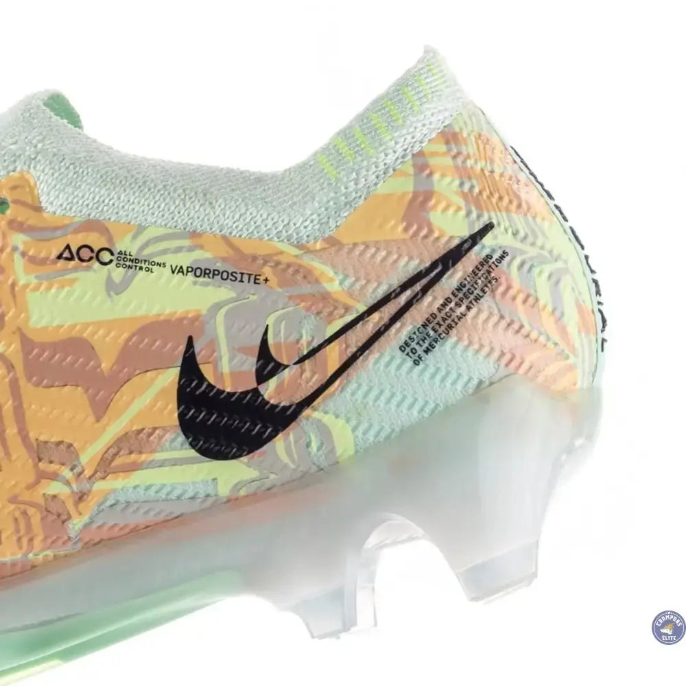 Mercurial Vapor 15 Elite FG Bonded - Vert/Bleu/Orange