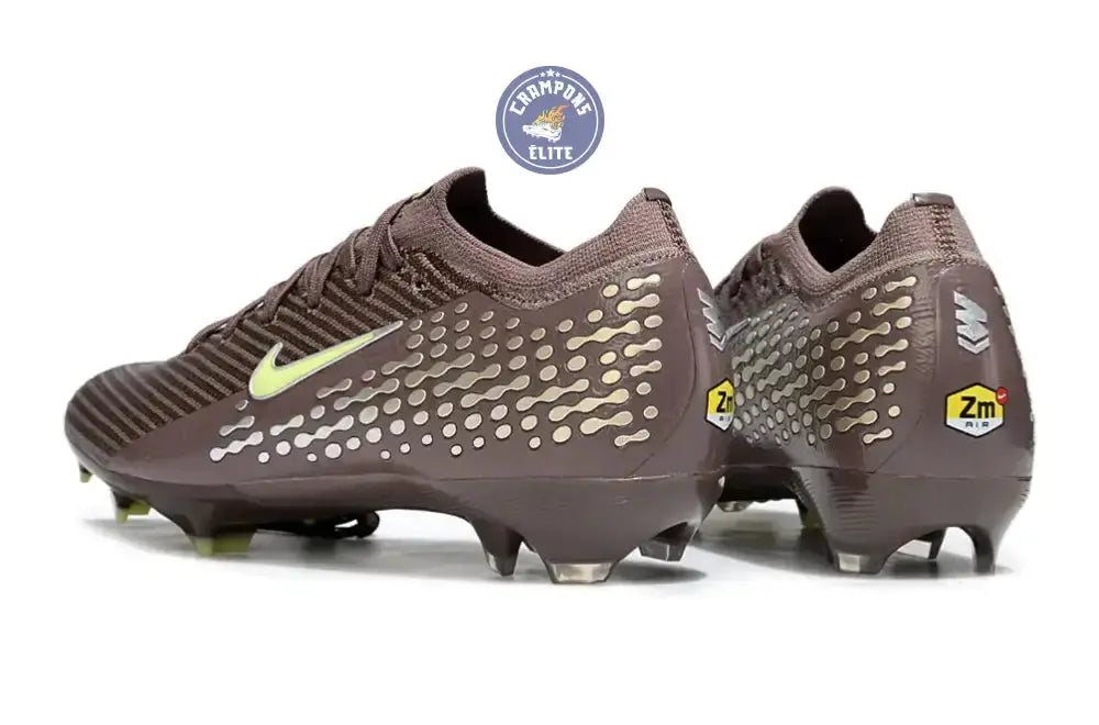 MERCURIAL VAPOR 16 ELITE FG MBAPPE PERSONAL EDITION - MARRON/VERT/ARGENTÉ