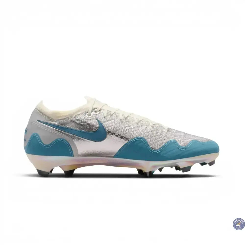 Nike Air Zoom Mercurial Vapor 16 Elite FG Patta - Chrome/Noise Aqua/Blanc ÉDITION LIMITÉE