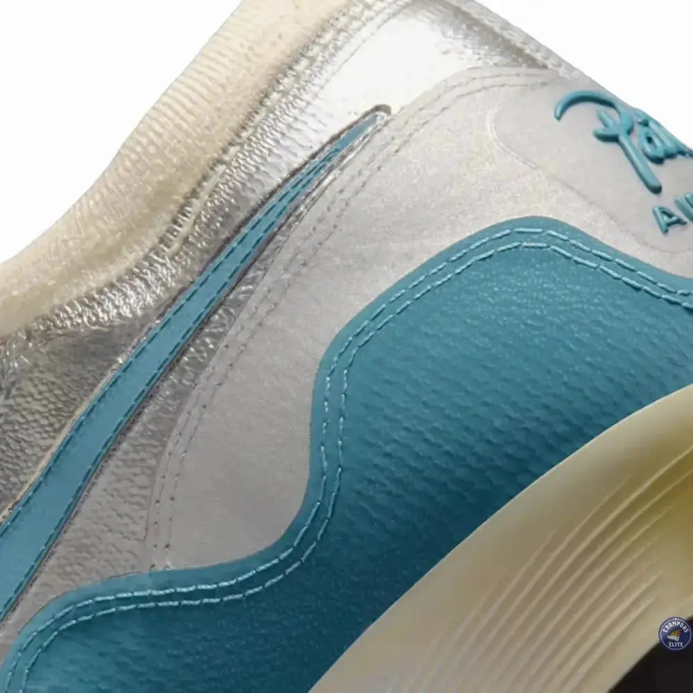 Image of Nike Air Zoom Mercurial Vapor 16 Elite FG Patta - Chrome/Noise Aqua/Blanc ÉDITION LIMITÉE