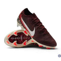 Nike Air Zoom Mercurial Vapor 16 Elite FG United - Bordeaux/Argenté/Universal Red/Gris