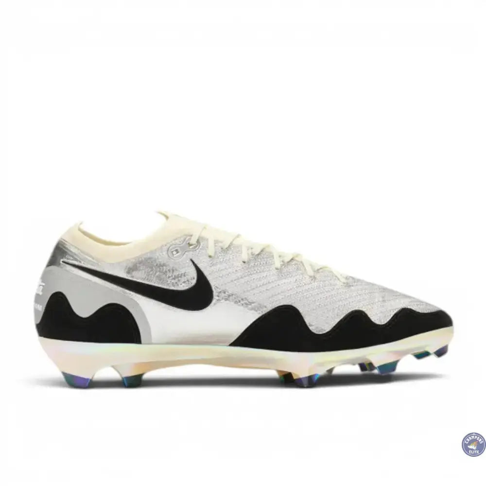 Nike Air Zoom Mercurial Vapor 16 Elite FG x Patta - Chrome/Noir/Blanc ÉDITION LIMITÉE
