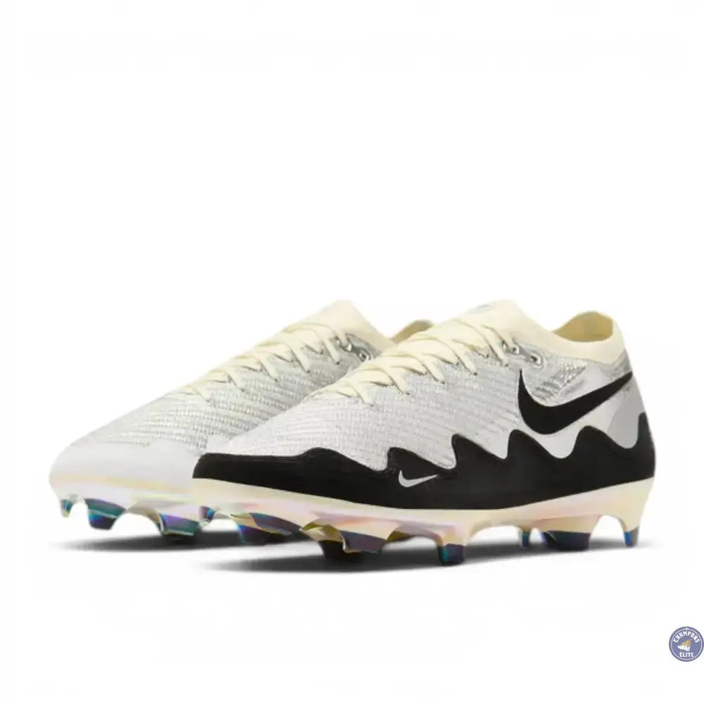Nike Air Zoom Mercurial Vapor 16 Elite FG x Patta - Chrome/Noir/Blanc ÉDITION LIMITÉE