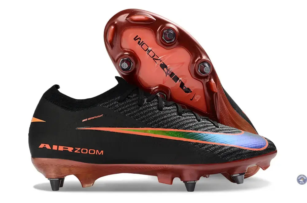 Image of Nike Air Zoom Mercurial Vapor 16 Elite SG Heat Up - Noir/Orange