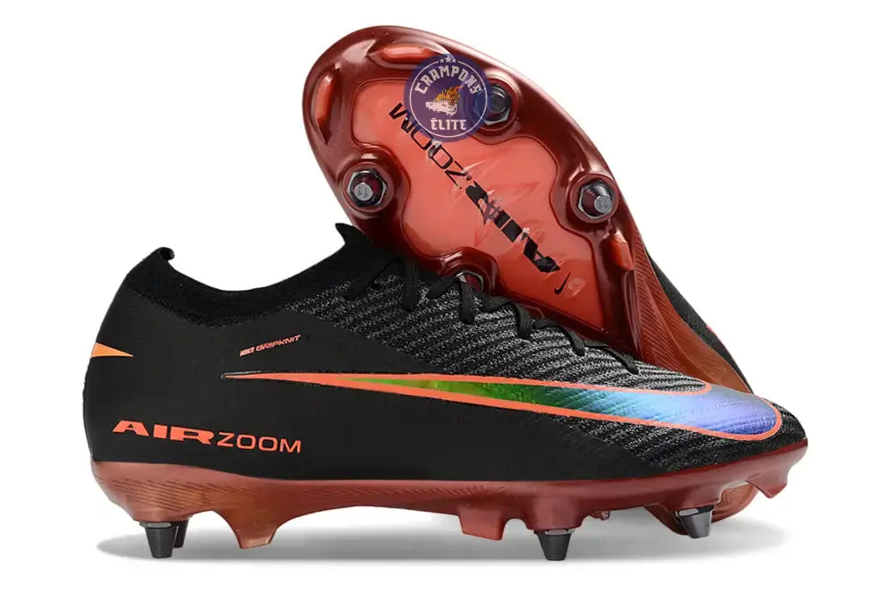 Image of Nike Air Zoom Mercurial Vapor 16 Elite SG Heat Up - Noir/Orange