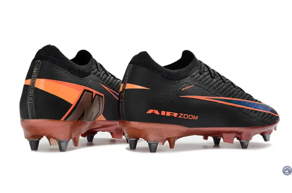 Image of Nike Air Zoom Mercurial Vapor 16 Elite SG Heat Up - Noir/Orange