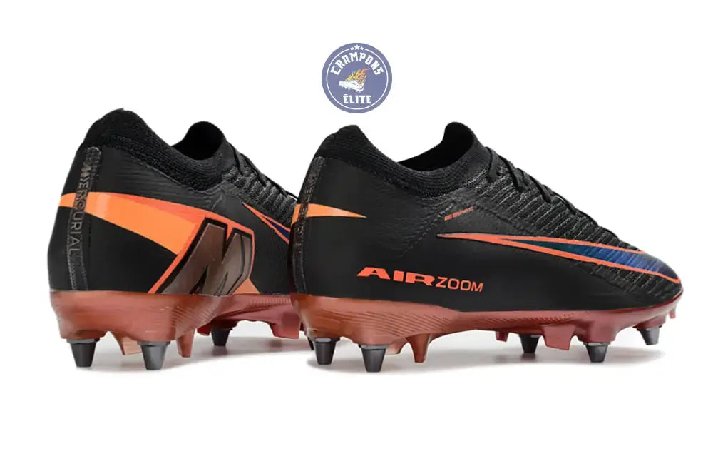 Image of Nike Air Zoom Mercurial Vapor 16 Elite SG Heat Up - Noir/Orange