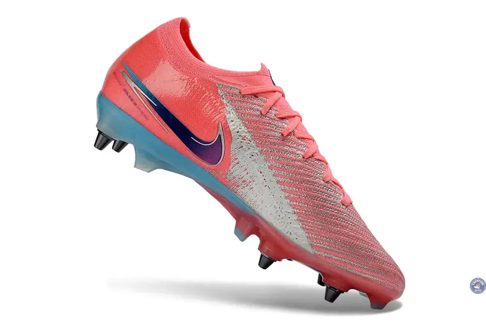 Image of Nike Air Zoom Mercurial Vapor 16 Elite SG Vinicius Jr Sunset - Rose/Bleu