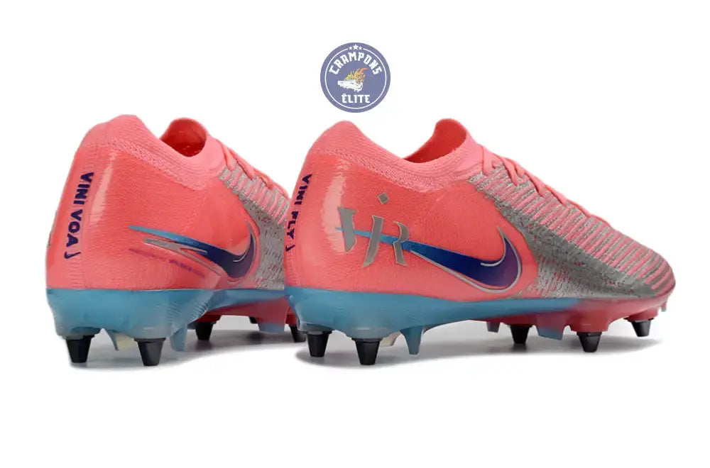 Image of Nike Air Zoom Mercurial Vapor 16 Elite SG Vinicius Jr Sunset - Rose/Bleu