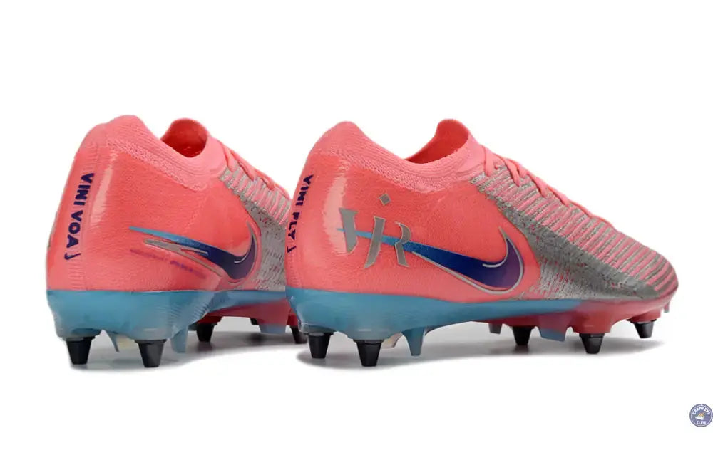 Image of Nike Air Zoom Mercurial Vapor 16 Elite SG Vinicius Jr Sunset - Rose/Bleu