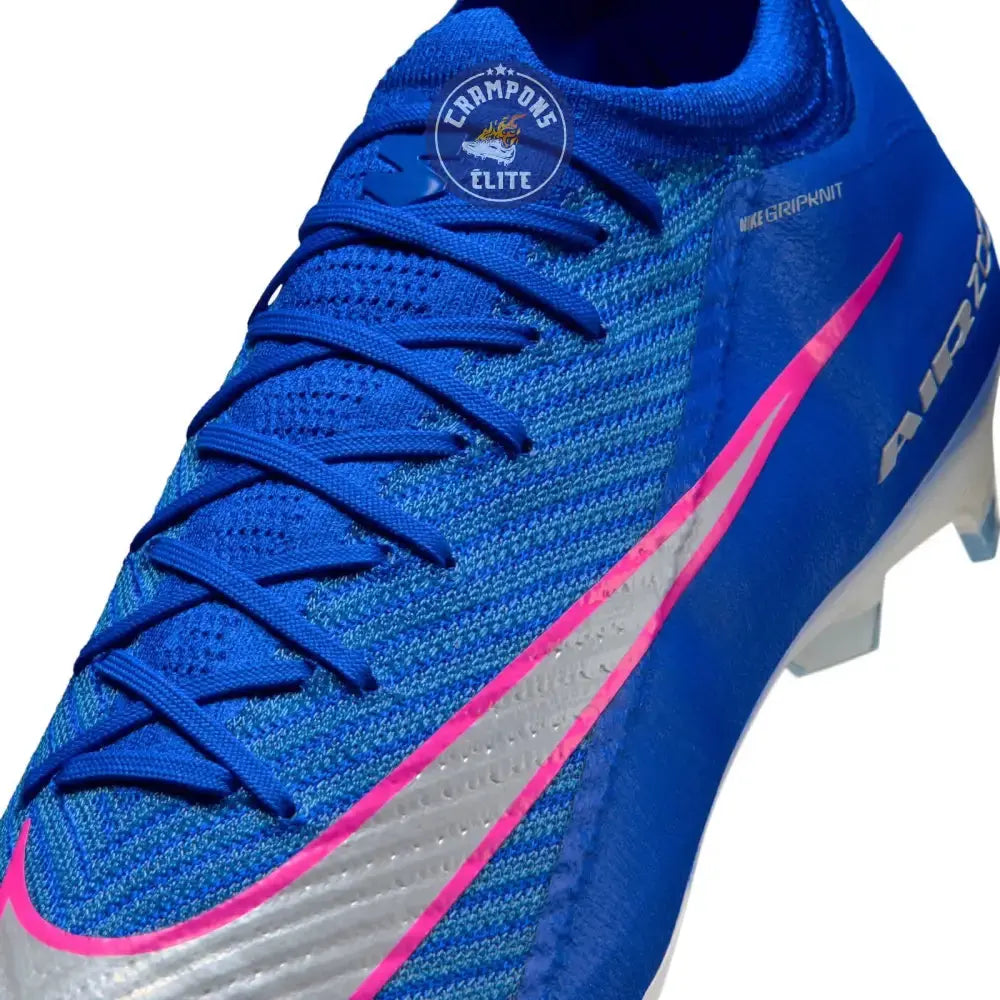 MERCURIAL VAPOR 16 ELITE FG - ATTACK PACK - BLEU/ARGENT/ROSE