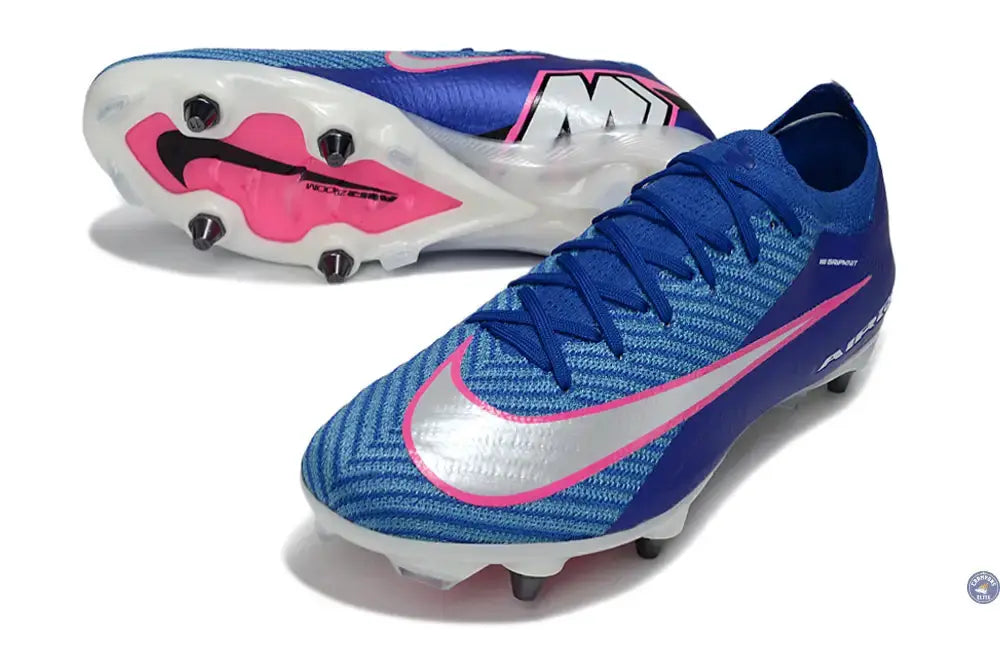 Image of Nike Air Zoom Mercurial Vapor 16 SG - Bleu/Blanc/Rose
