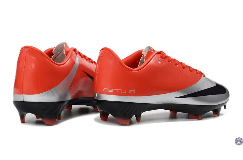 Image of Nike Air Zoom Mercurial 10 FG 25 ans de Légende - Rouge/Noir/Argenté