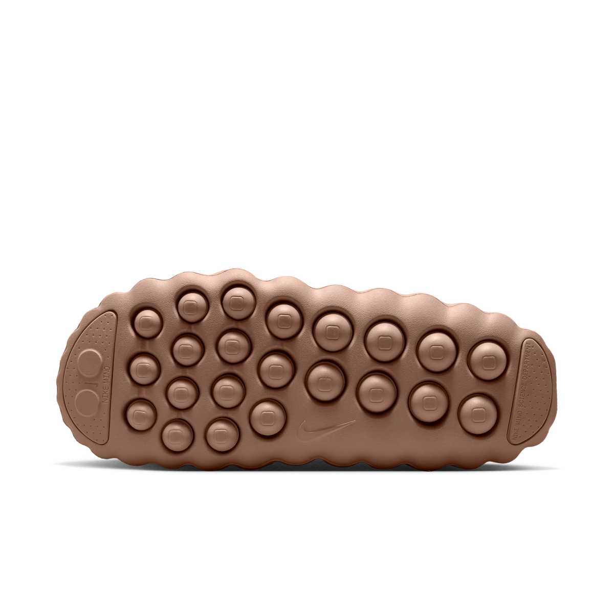 Nike Mind 001 Hemp - vue de profil du Swoosh argenté