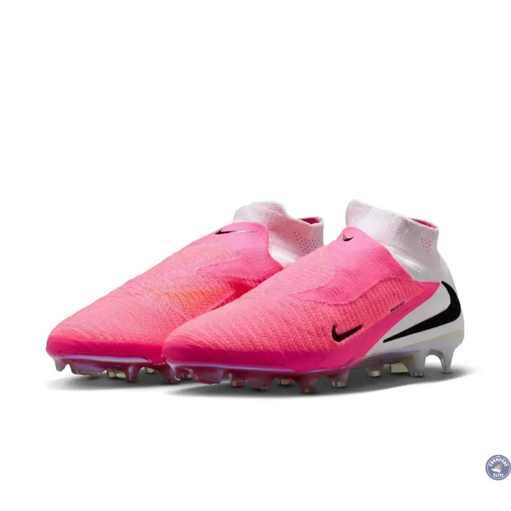 Image of Nike Phantom 6 Elite High Cut FG - Breakout Rose/Blanc/Noir