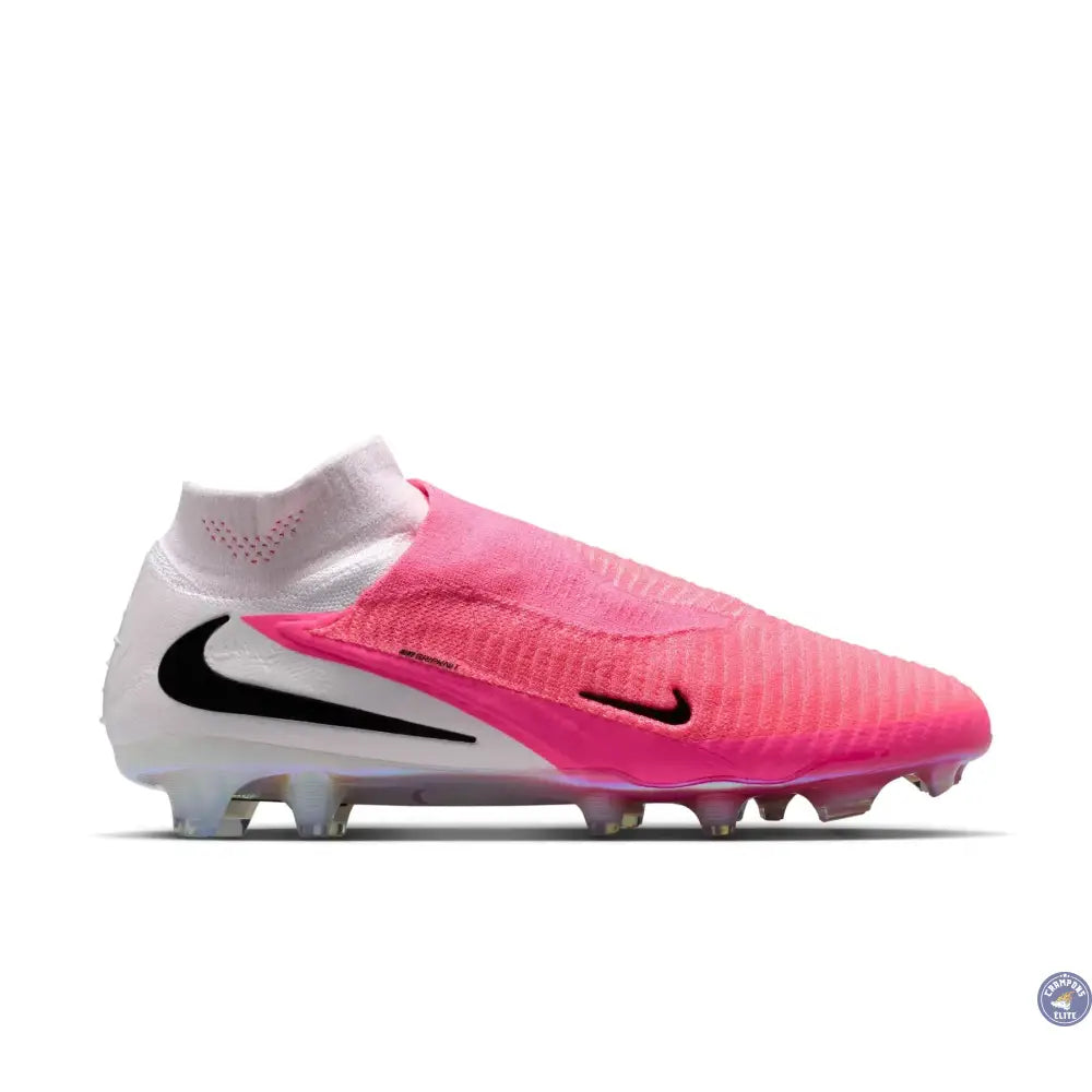 Image of Nike Phantom 6 Elite High Cut FG - Breakout Rose/Blanc/Noir