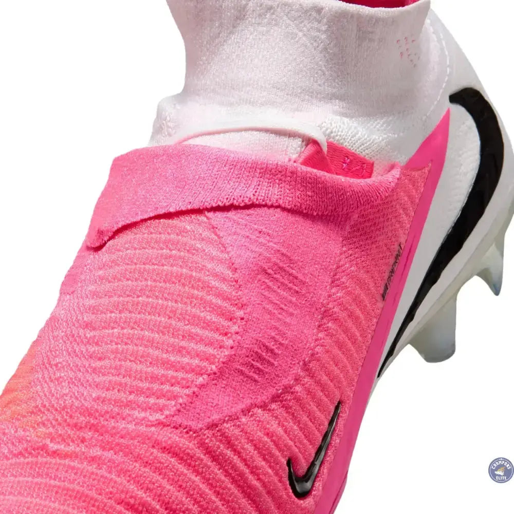 Image of Nike Phantom 6 Elite High Cut FG - Breakout Rose/Blanc/Noir