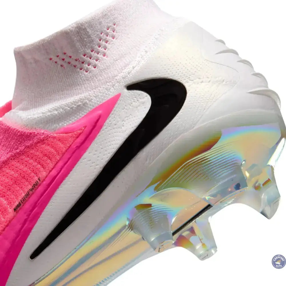 Image of Nike Phantom 6 Elite High Cut FG - Breakout Rose/Blanc/Noir