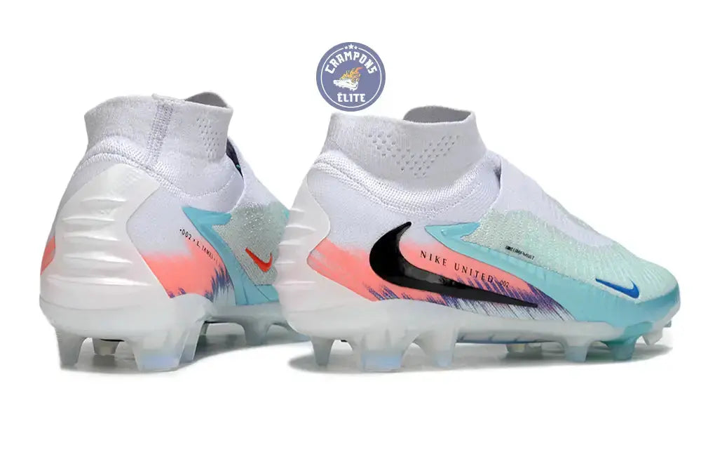 Image of PHANTOM 6 ELITE HIGH CUT UNITED PACK 002 -BLANC/TURQUOISE/VIOLET