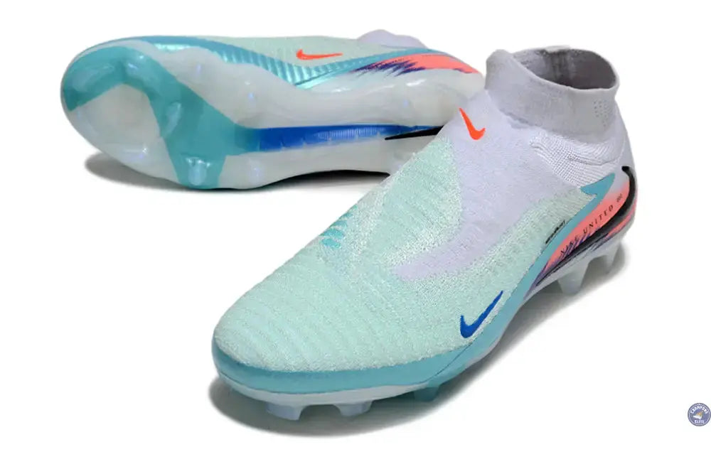 Image of PHANTOM 6 ELITE HIGH CUT UNITED PACK 002 -BLANC/TURQUOISE/VIOLET