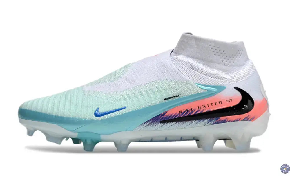Image of PHANTOM 6 ELITE HIGH CUT UNITED PACK 002 -BLANC/TURQUOISE/VIOLET