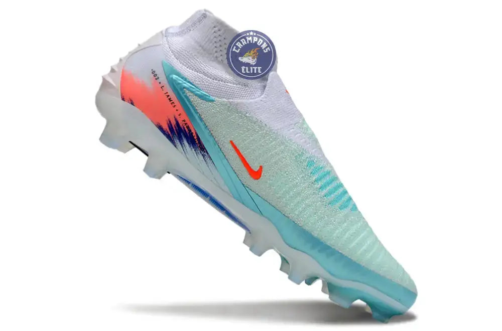 Image of PHANTOM 6 ELITE HIGH CUT UNITED PACK 002 -BLANC/TURQUOISE/VIOLET