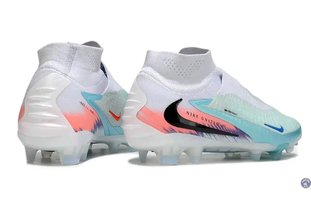 PHANTOM 6 ELITE HIGH CUT UNITED PACK 002 -BLANC/TURQUOISE/VIOLET