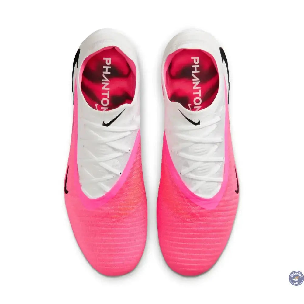 Nike Phantom 6 Elite Low Cut AG - Breakout Rose/Blanc/Noir - Crampons Elite