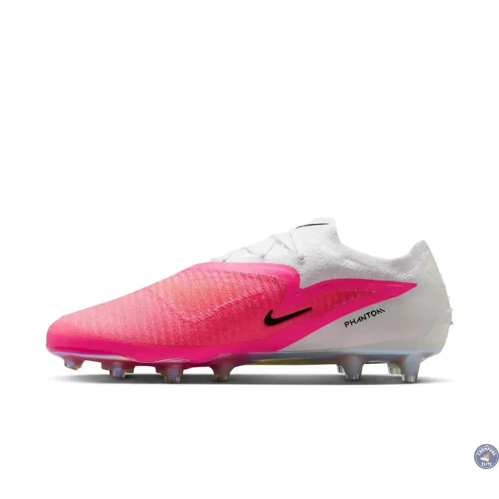 Nike Phantom 6 Elite Low Cut AG - Breakout Rose/Blanc/Noir - Crampons Elite