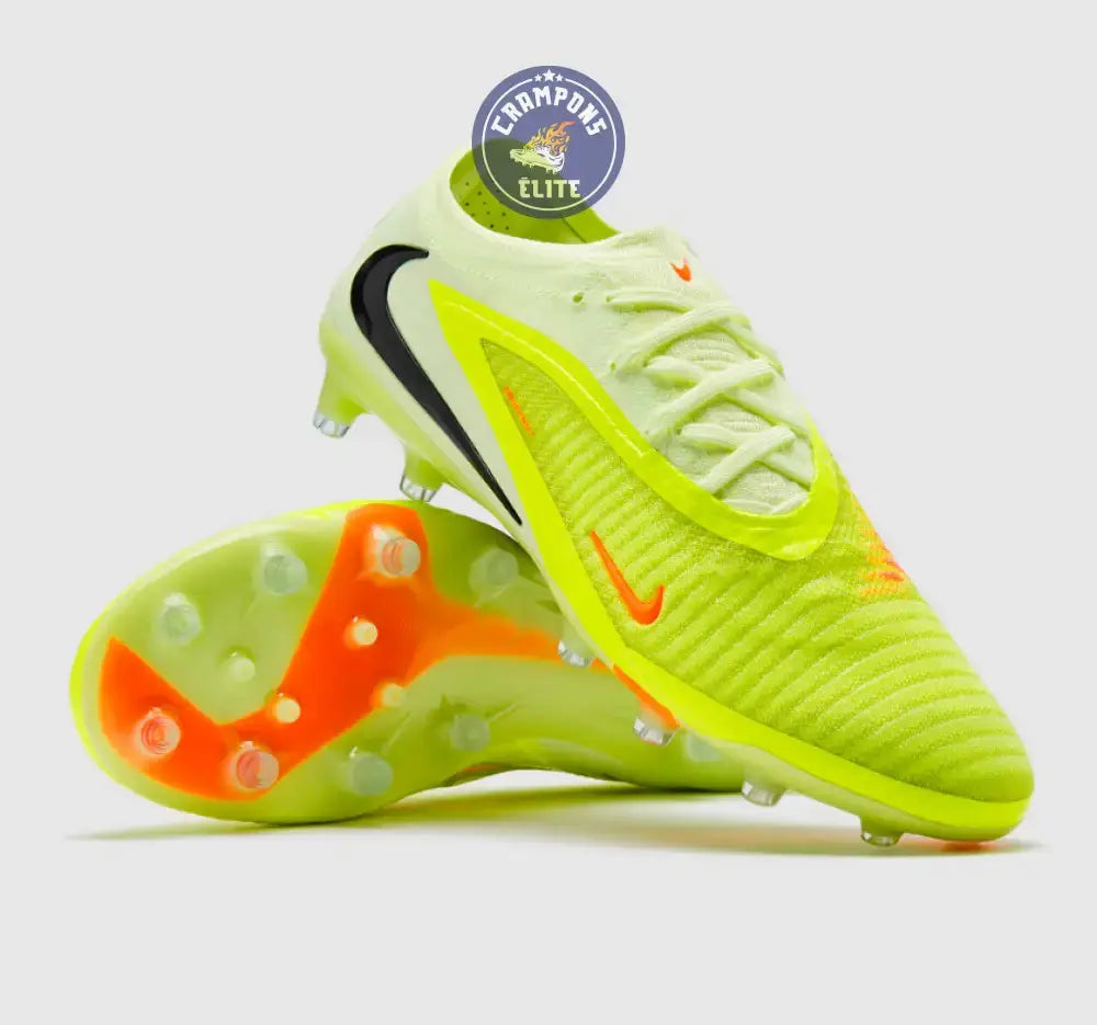 Nike Phantom 6 Elite Low Cut AG Max Voltage - Vert/Noir/Orange