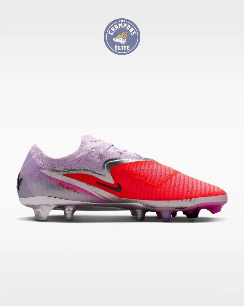 Image of PHANTOM 6 ELITE LOW CUT FG ALEXIA PUTELLAS - ROUGE/GRIS Crampons Elite