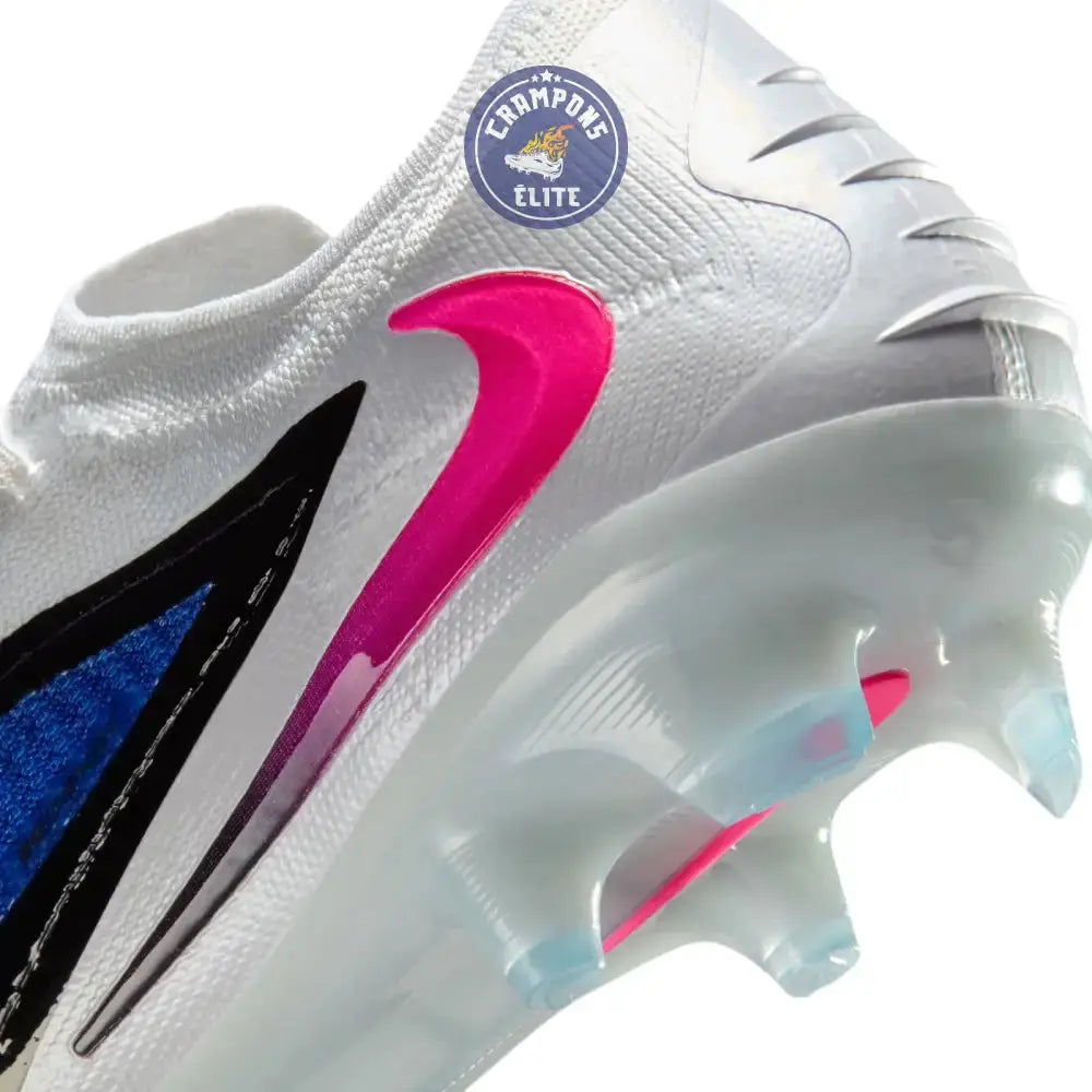 Image of Phantom 6 Elite Low Cut FG - ATTACK PACK - Bleu/Banc/Noir/Rose