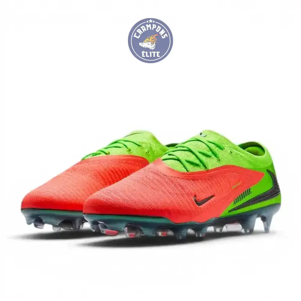 Image of Nike Phantom 6 Elite Low Cut FG Erling Haaland Personal Edition - Rose/Noir/Vert