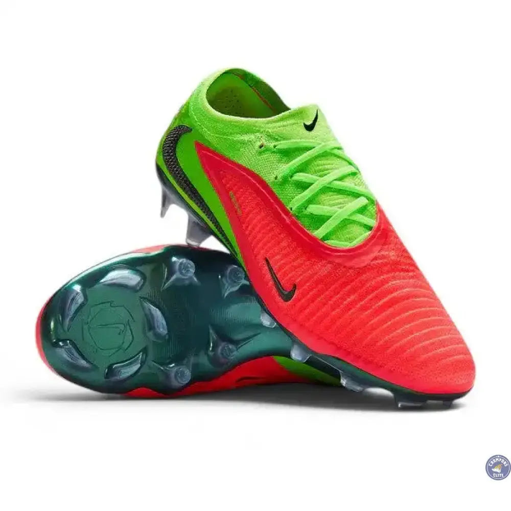Image of Nike Phantom 6 Elite Low Cut FG Erling Haaland Personal Edition - Rose/Noir/Vert