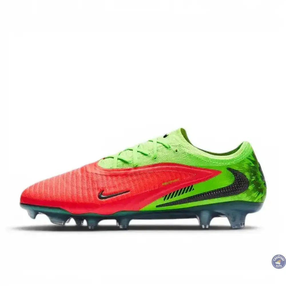 Image of Nike Phantom 6 Elite Low Cut FG Erling Haaland Personal Edition - Rose/Noir/Vert