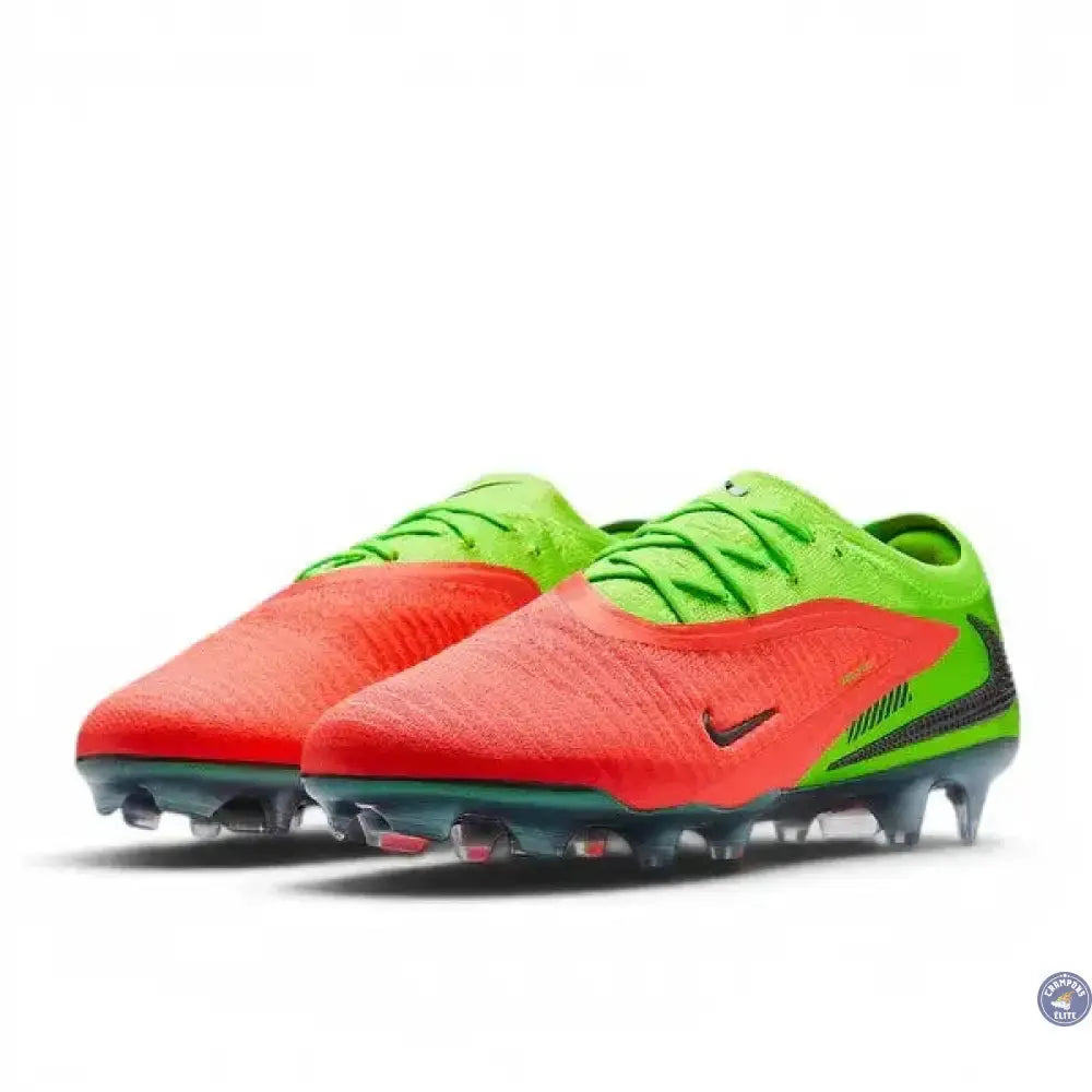 Image of Nike Phantom 6 Elite Low Cut FG Erling Haaland Personal Edition - Rose/Noir/Vert