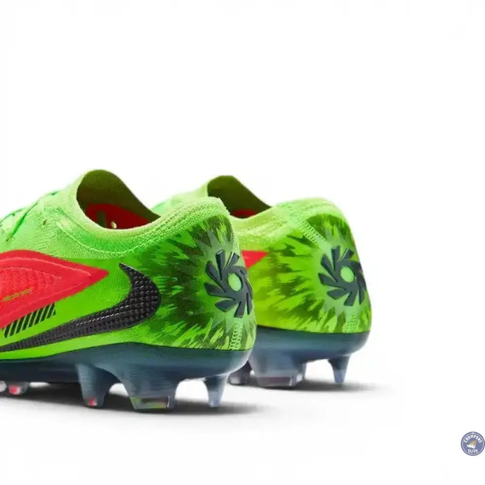 Image of Nike Phantom 6 Elite Low Cut FG Erling Haaland Personal Edition - Rose/Noir/Vert